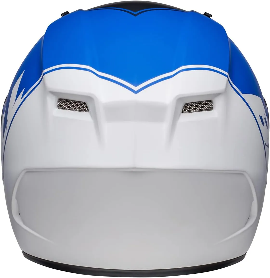 BELL Qualifier Full-Face Motorcycle Helmet (Ascent Matte Black/Blue/White - Large)