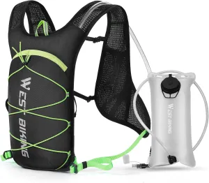 Bike Riding Hydration Backpack Backpack with Water Bag Outdoor Sport Backpack Portable Lightweight Bathable Backpack flective Ergonomic Backpack