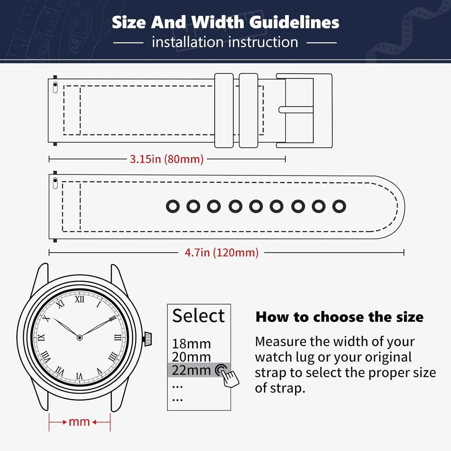 BINLUN Canvas Watch Bands Quick Release Sail Cloth Watch Straps Replacement 18mm 20mm 22mm 24mm Cotton Fabric Watchband for Men and Women with Silver/Black Buckle
