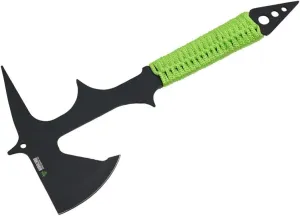 Biohazard H-79-3-GN Zombie Tomahawk Axe, 15.5",Green
