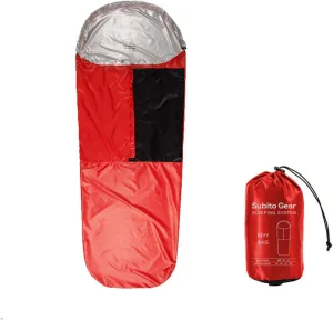 Bivy Sack, Waterproof Sleeping Bags Ventilate Bivy Bag, Lightweight Outdoor Survival Gear - for Adventure, Camping & Emergency