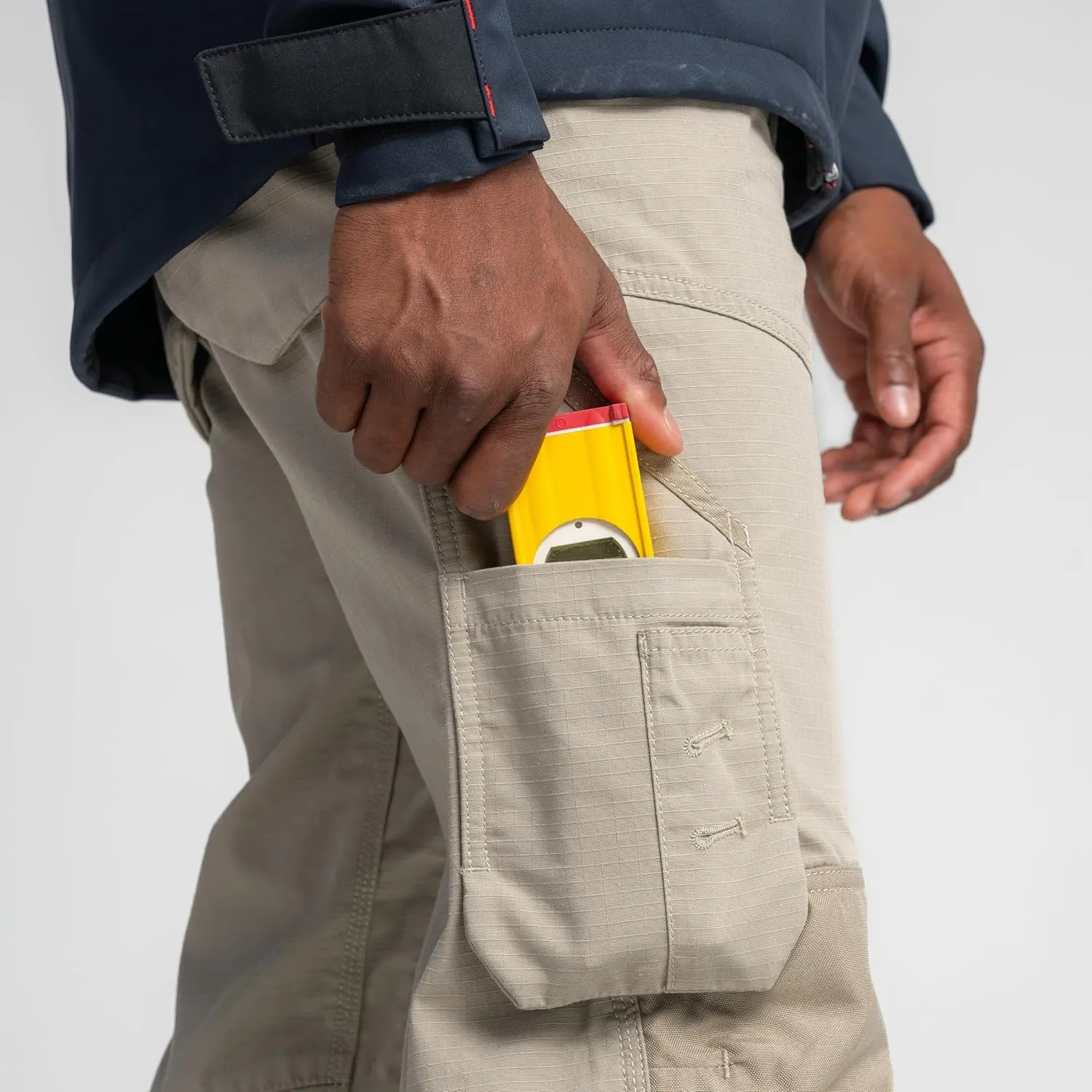 BLÅKLÄDER Men's Ripstop Durable Lightweight Work Pants with Utility Pockets