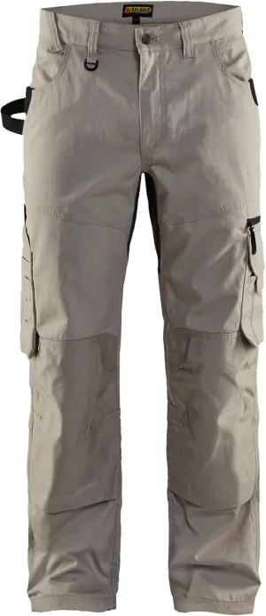 BLÅKLÄDER Men's Ripstop Durable Lightweight Work Pants with Utility Pockets