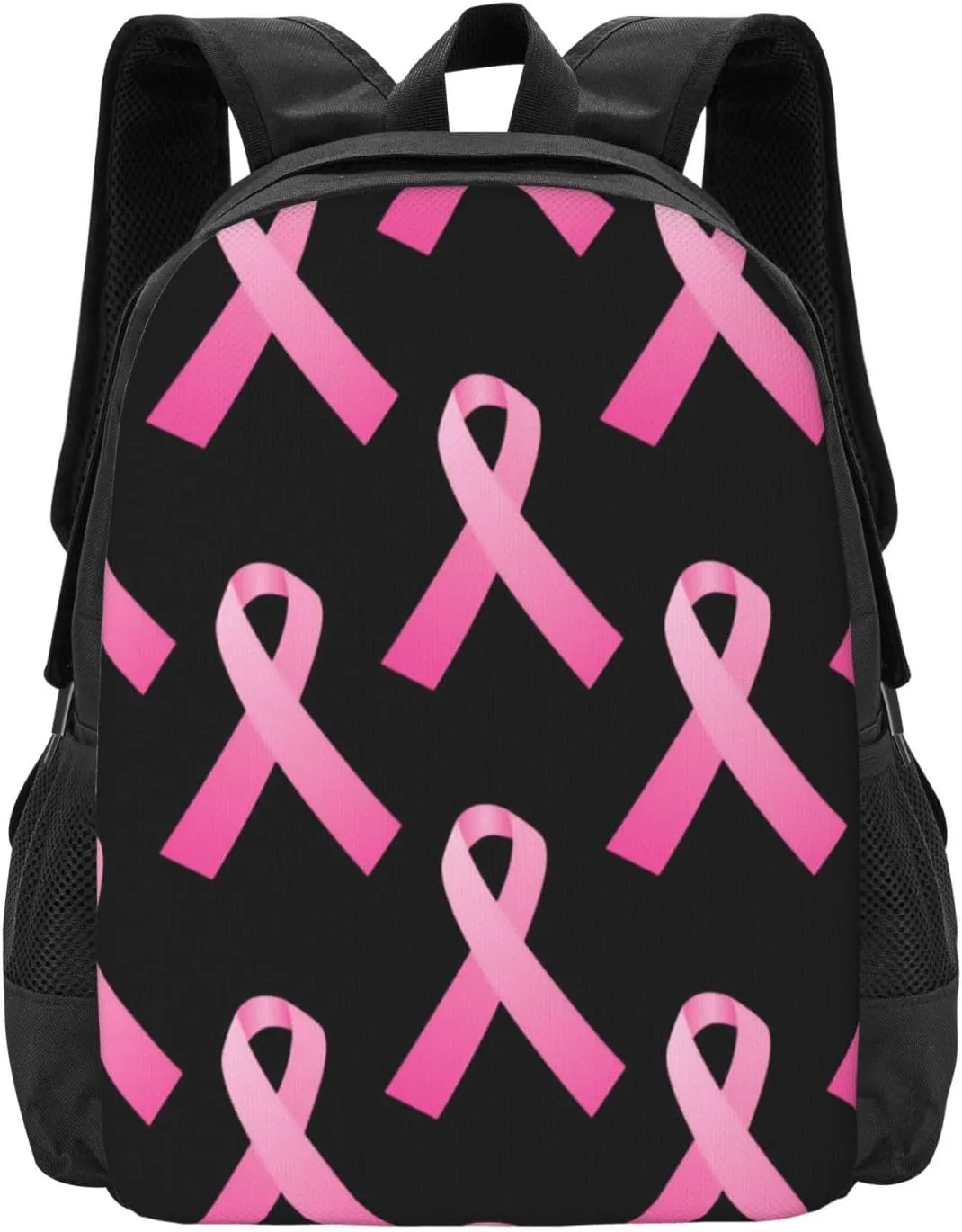 Breast Cancer Awareness Lightweight Packable Backpack Travel Casual Hiking Daypack Foldable Backpack For Men Women