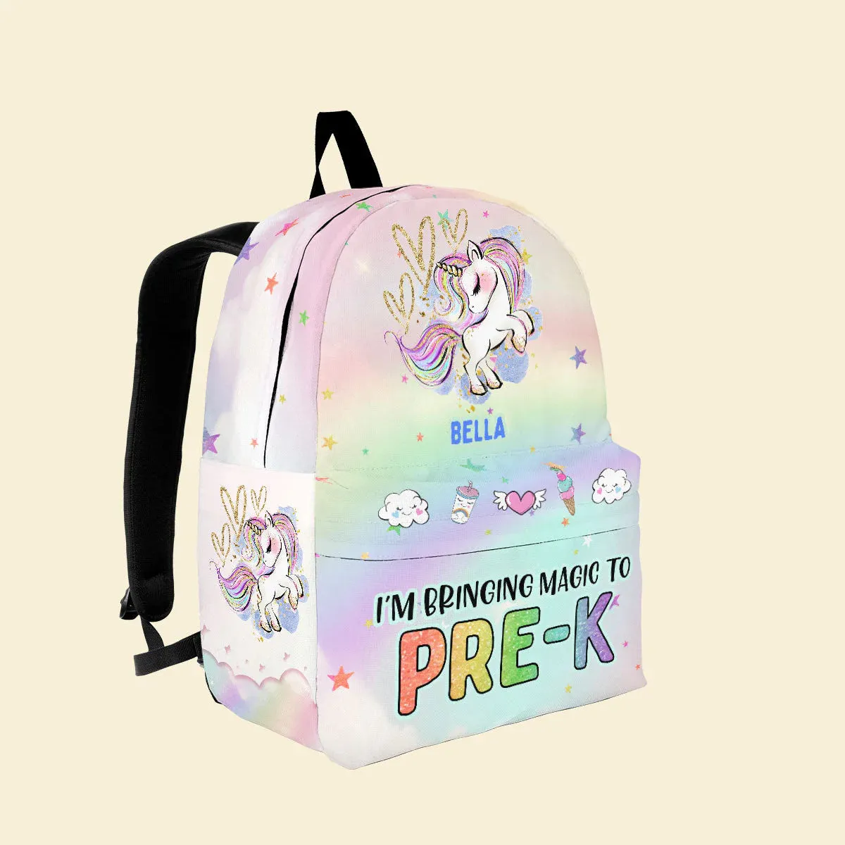 Bringing Magic To School - Personalized Kid Backpack