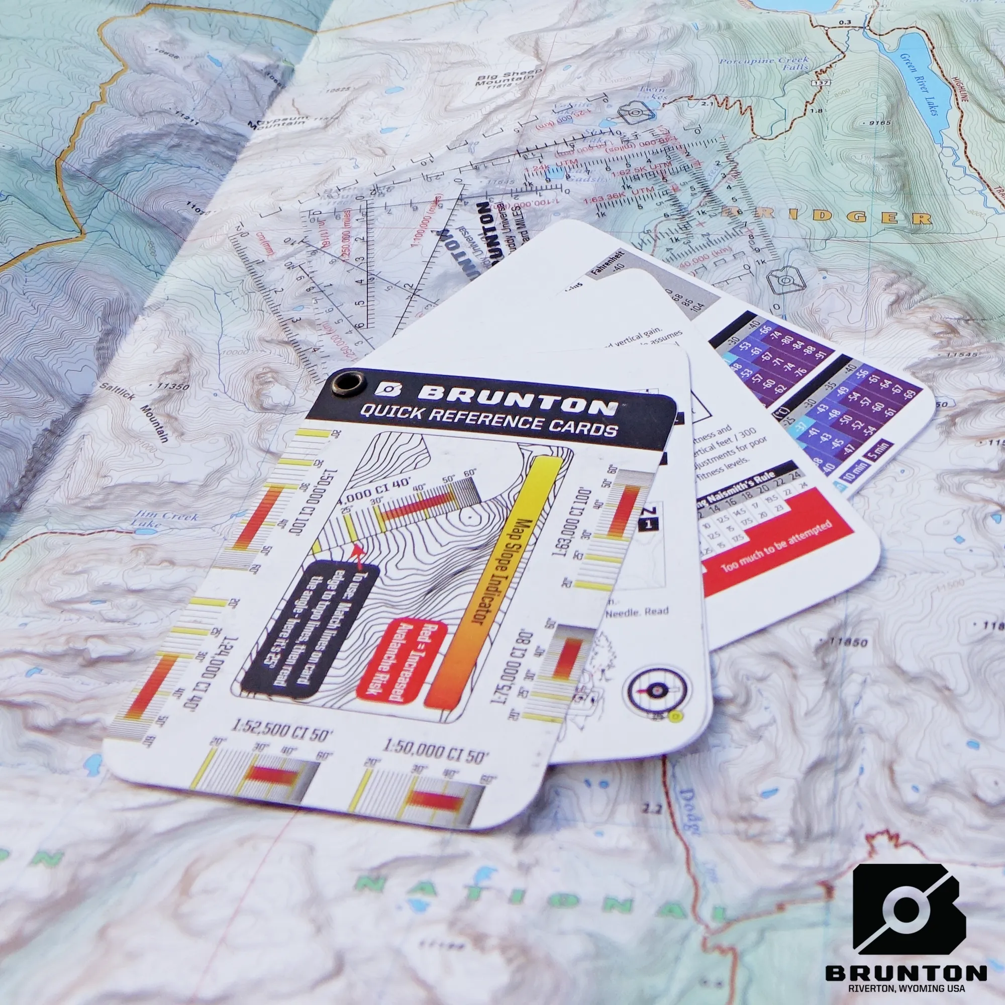 Brunton Quick Refernce Card Set