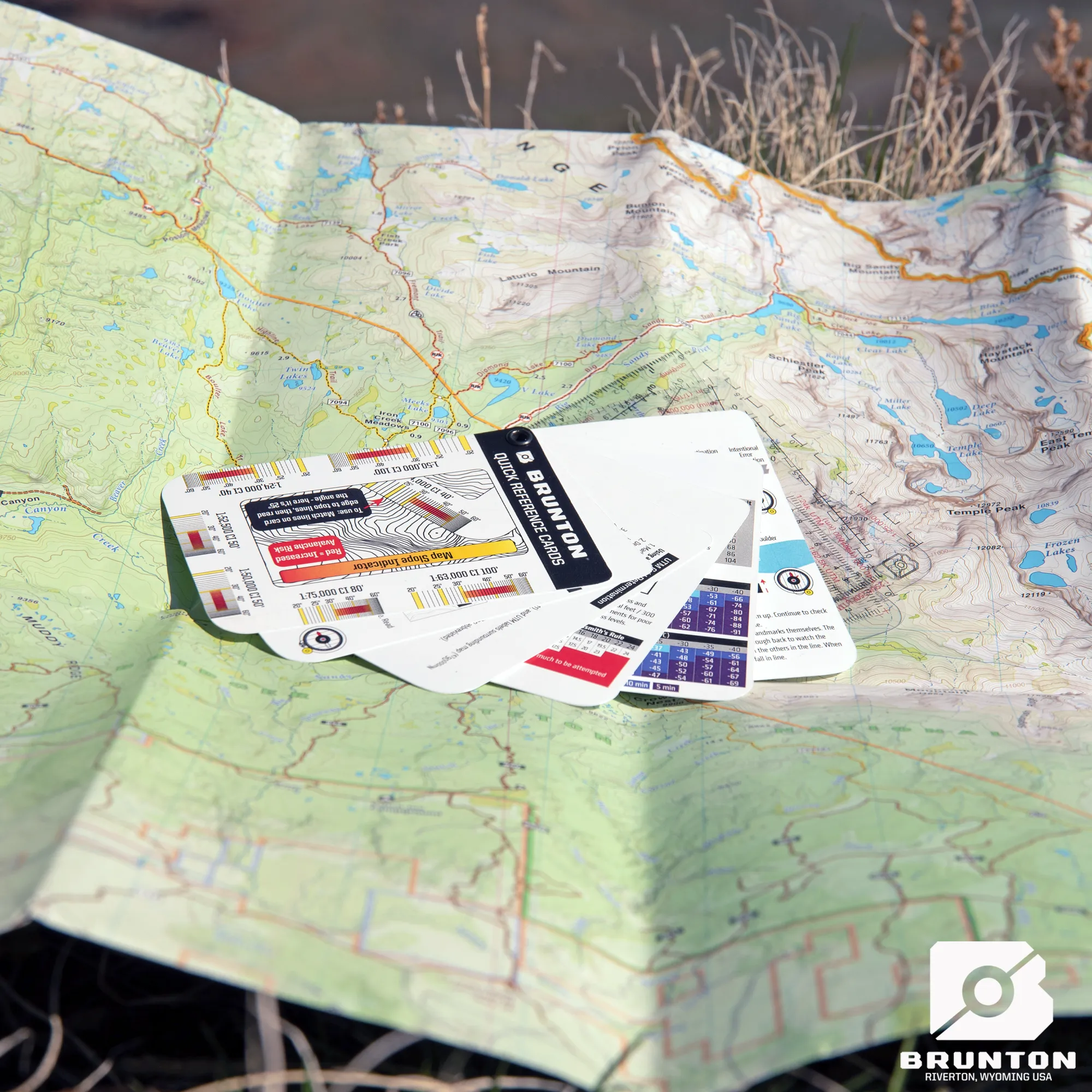 Brunton Quick Refernce Card Set
