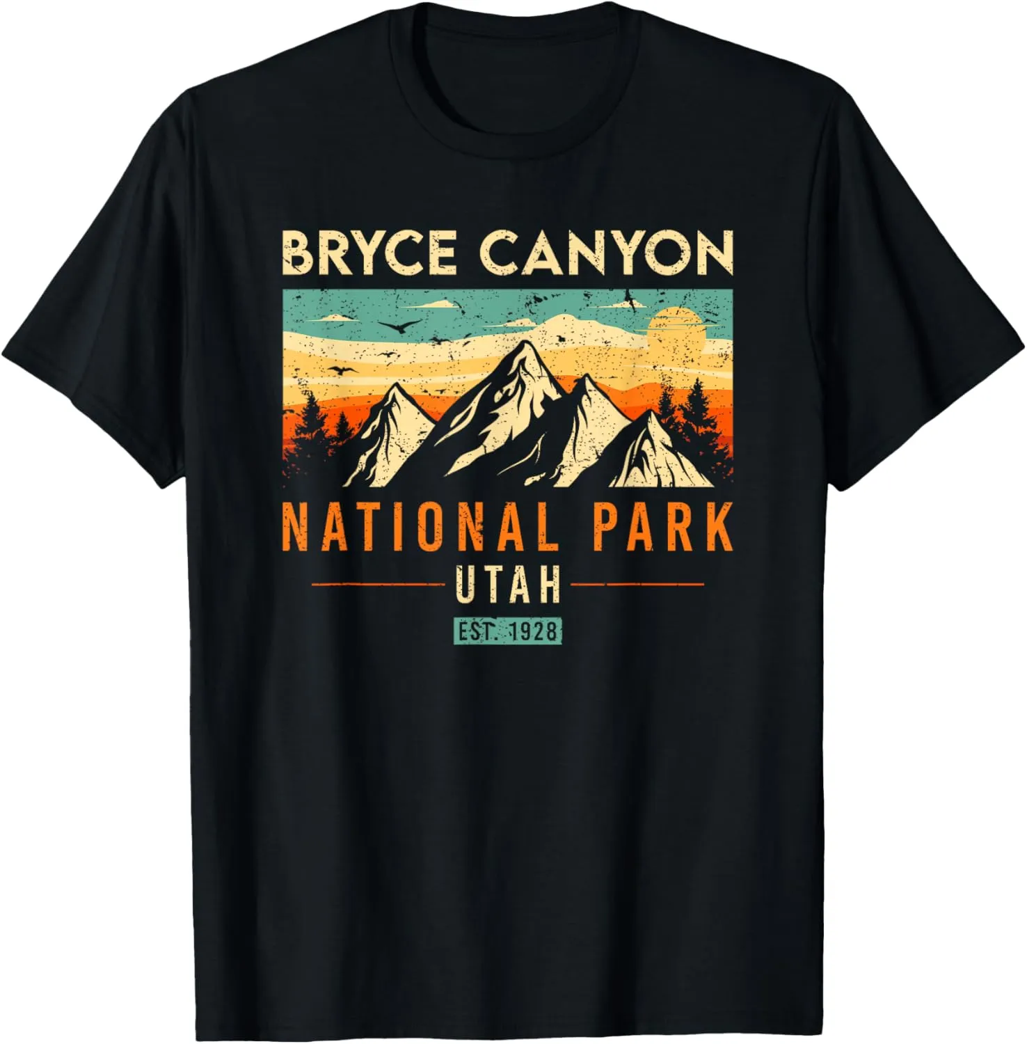 Bryce Canyon Est. 1928 Vintage Retro Utah National Park T-Shirt