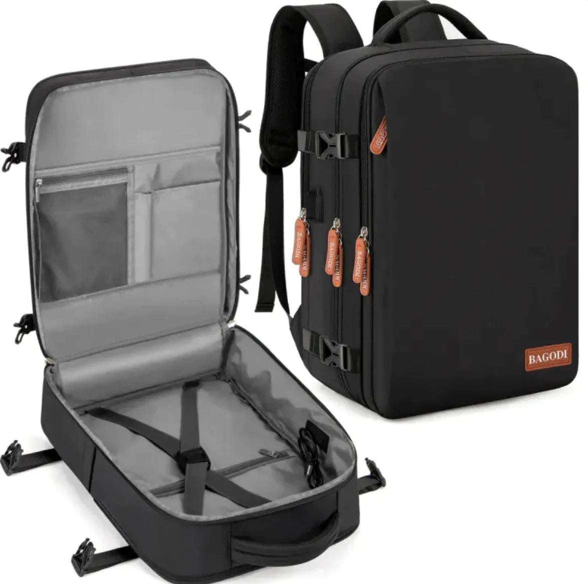 Business Travel Backpack | Water-Repellent & Ergonomic Design