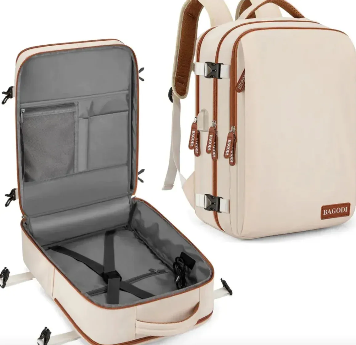 Business Travel Backpack | Water-Repellent & Ergonomic Design