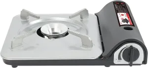 Butane Camping Stove, 3500W Portable Camping Stove with Portable Case, with 60 Fire Outlets for Camping, Tailgating, Gatherings, 3.09 Lbs