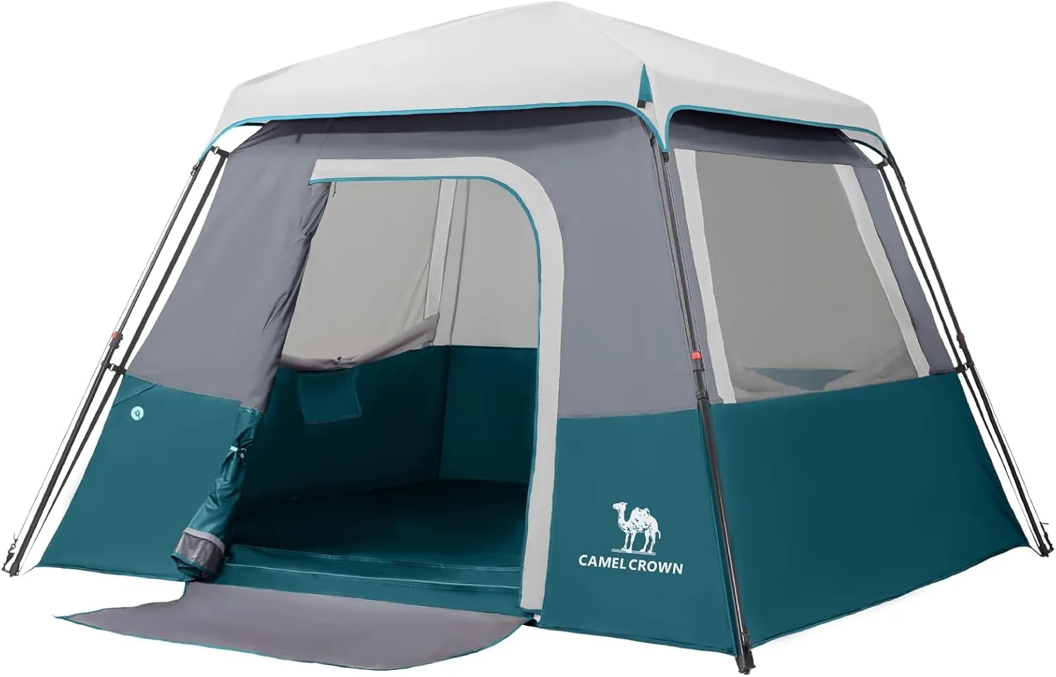 CAMEL CROWN 4/6 Person Tent Waterproof Lightweight Portable Backpacking Tent for Outdoor Camping Hiking
