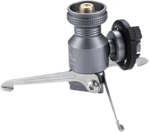 Campact Gas Canister Adapter Convert Tripod Butane Lamp Tank Stand Camping Cookout Equipment