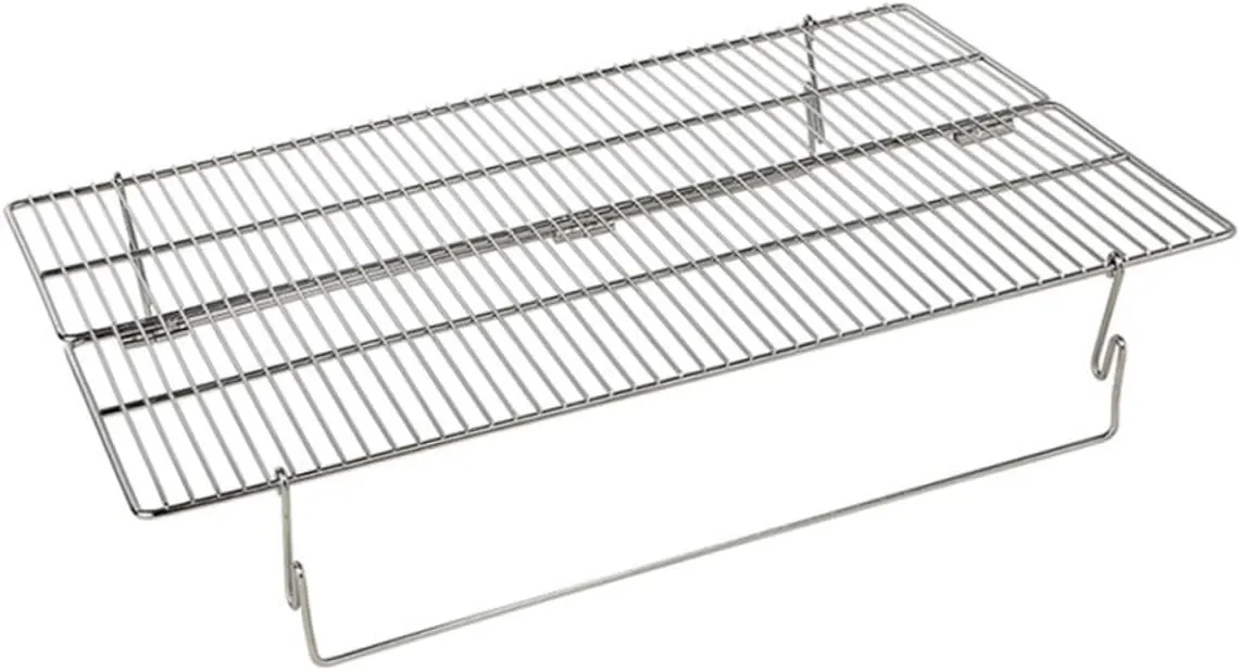 Campfire Grill Grate Portable Folding Camping Grill Stainless Steel BBQ Grill Rack