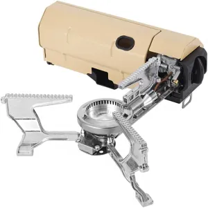 Camping Butane Stove Portable Foldable Cassette Stove with Carrying Bag for Camping Hiking Backpacking Outdoor Cooking Stove