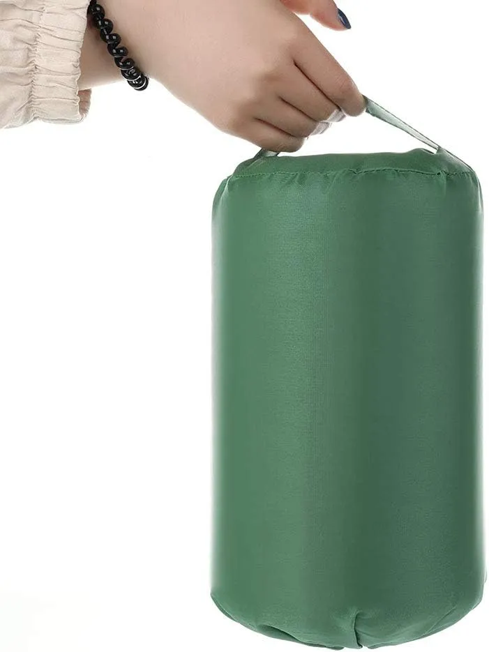 Camping Fleece Sleeping Bag for 4 Season, Single Envelope Sleeping Bag, Wearable Sleeping Bag with Zippered, Lightweight Camping Sleep Bag Liner for Hiking Backpacking