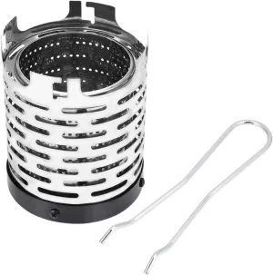 Camping Heater, Portable Mini Tent Heating Cover Made of Stainless Steel, with Its Own Handle, Suitable for Camping, Hiking, and Long-distance Transportation