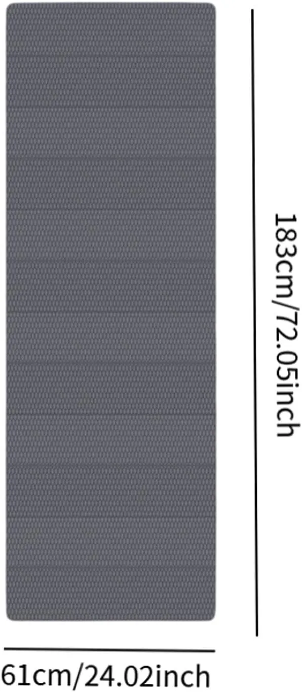 Camping Mat Mat Folding Waterproof Picnic Pad Camping Sleeping Pad for Travel Hiking Indoor Backpacking Training