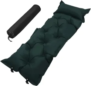 Camping Mat Portable Self-Inflating Sleeping Pad Pillow Lightweight Design for Outdoor Adventures for Camping and Backpacking