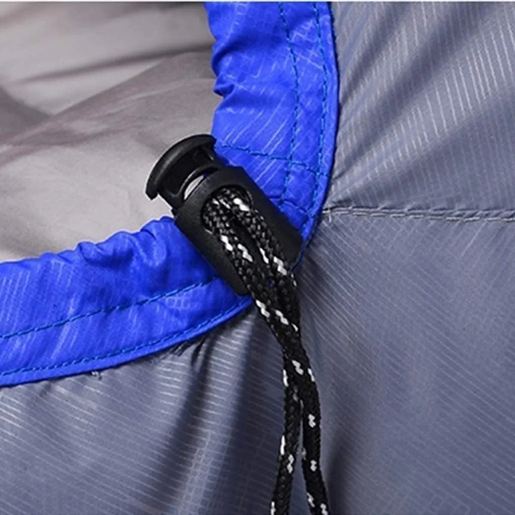 Camping Sleeping Bag ，3 Season Backpacking Sleeping Bag Lightweight Waterproof Warm and Washable,Indoor Outdoor Use, Lightweight & Waterproof (Color : Blue)