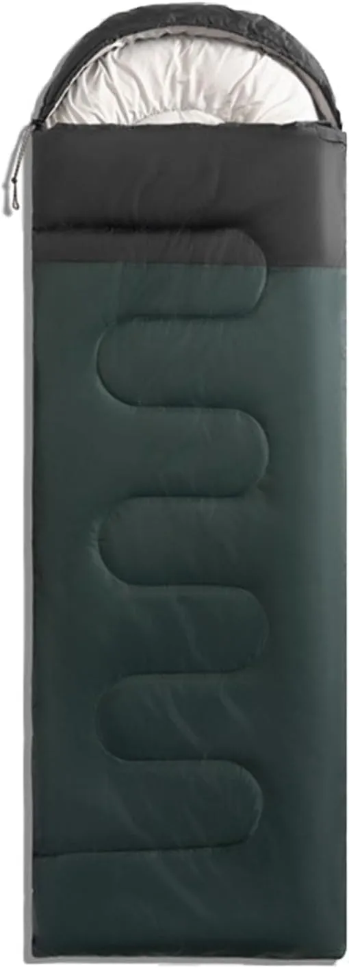Camping Sleeping Bag,Adult Sleeping Bag,Splicable Double Sleeping Bag,Can Be Used in 4 Seasons Lightweight Waterproof Warm and Machine Washable,Suitable for Adults
