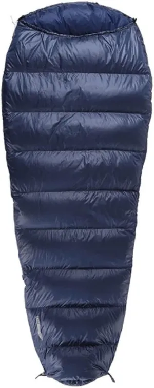 Camping Sleeping Bags Blue/Red Mummy Splicing Single Ultra Light Waterproof Goose Down Winter Sleeping Bag