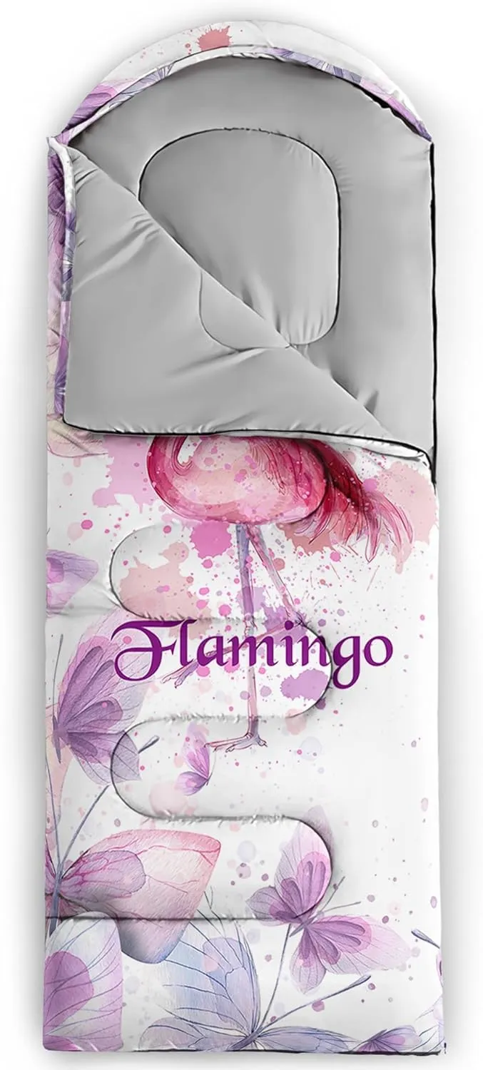 Camping Sleeping Bags,Mermaid Horse Butterfly Starry Sky 3 Season Warm & Cool Weather,Lightweight,Waterproof Sleeping Bags for Adults & Kids,Traveling,and Outdoors,Camping Gear Equipment