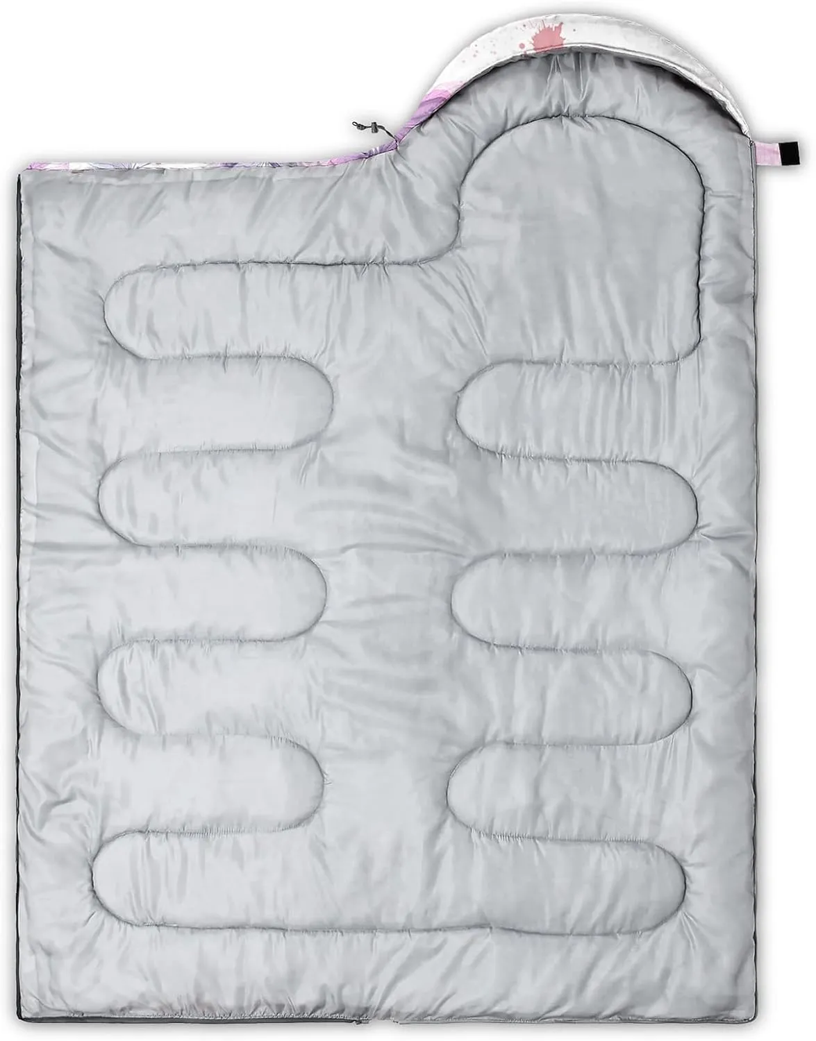 Camping Sleeping Bags,Mermaid Horse Butterfly Starry Sky 3 Season Warm & Cool Weather,Lightweight,Waterproof Sleeping Bags for Adults & Kids,Traveling,and Outdoors,Camping Gear Equipment