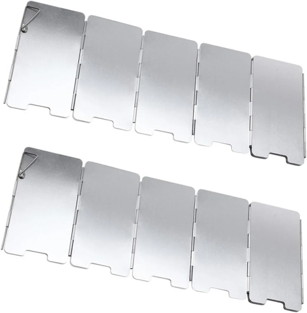 Camping Stove Windscreen Screens Propane Camping Stove Windproof Screens Outdoor