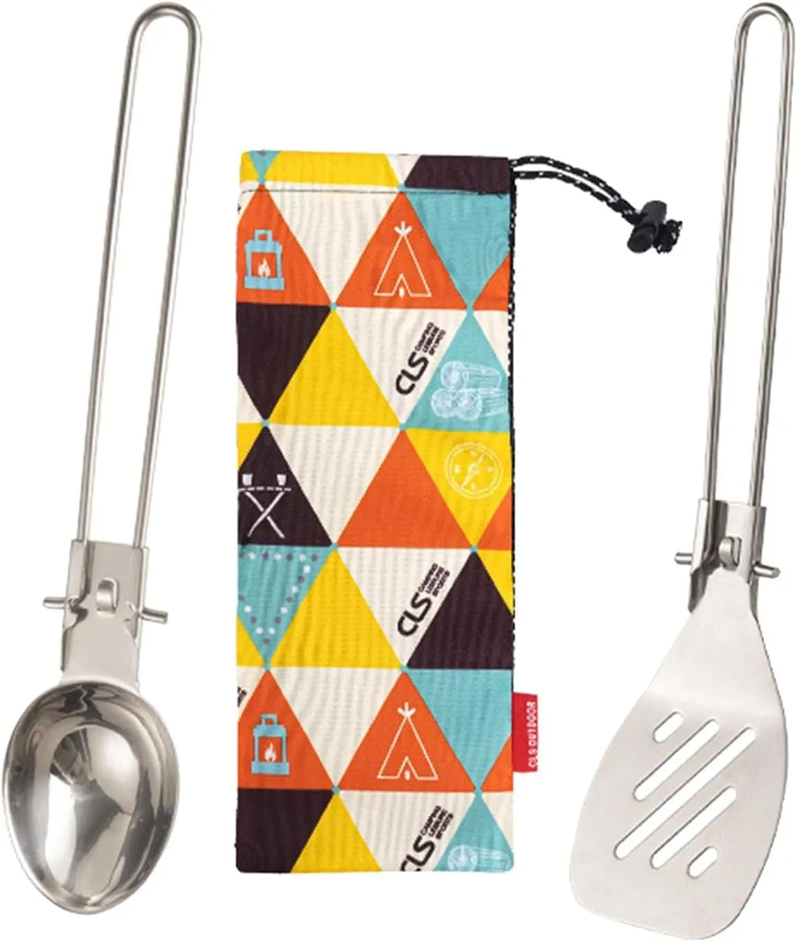 Camping Utensil Outdoor Tableware Travel Cooking Supplies Multi Tool Spatulas Fork Set Outdoor Picnic Hiking Camping Tableware