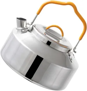 Camping Water Kettle Multi-function Portable Tea Pot Outdoor Stainless Steel Kettle