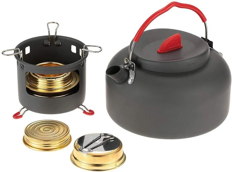 Camping Wood Stove Folding Fuel Camp Stove Titanium Wood Burning Stove Backpacking Stove for Outdoor Hiking