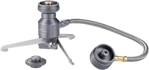 Campingmoon Tripod Remote Butane Canister Adapter 2 Outlets Stand Type Camping Backpacking Isobutane Gas Fuel Canister EN417 Lindal Valve Connector