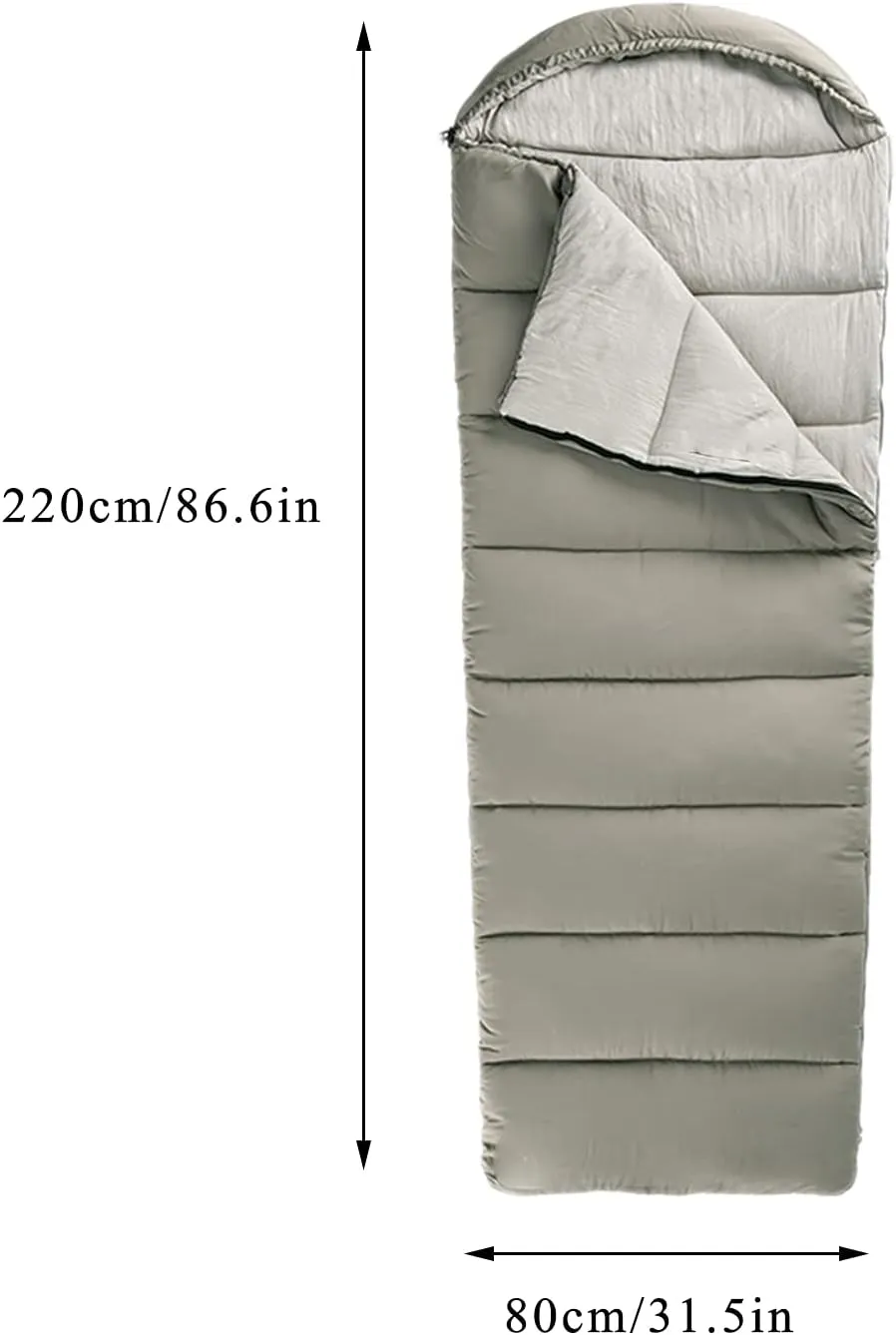 Can Be Spliced Couples Double Women Sleeping Bags Outdoor Camping Sleeping Bags Ultra Light Men Suitable for Hiking Soft and Warm,Brown