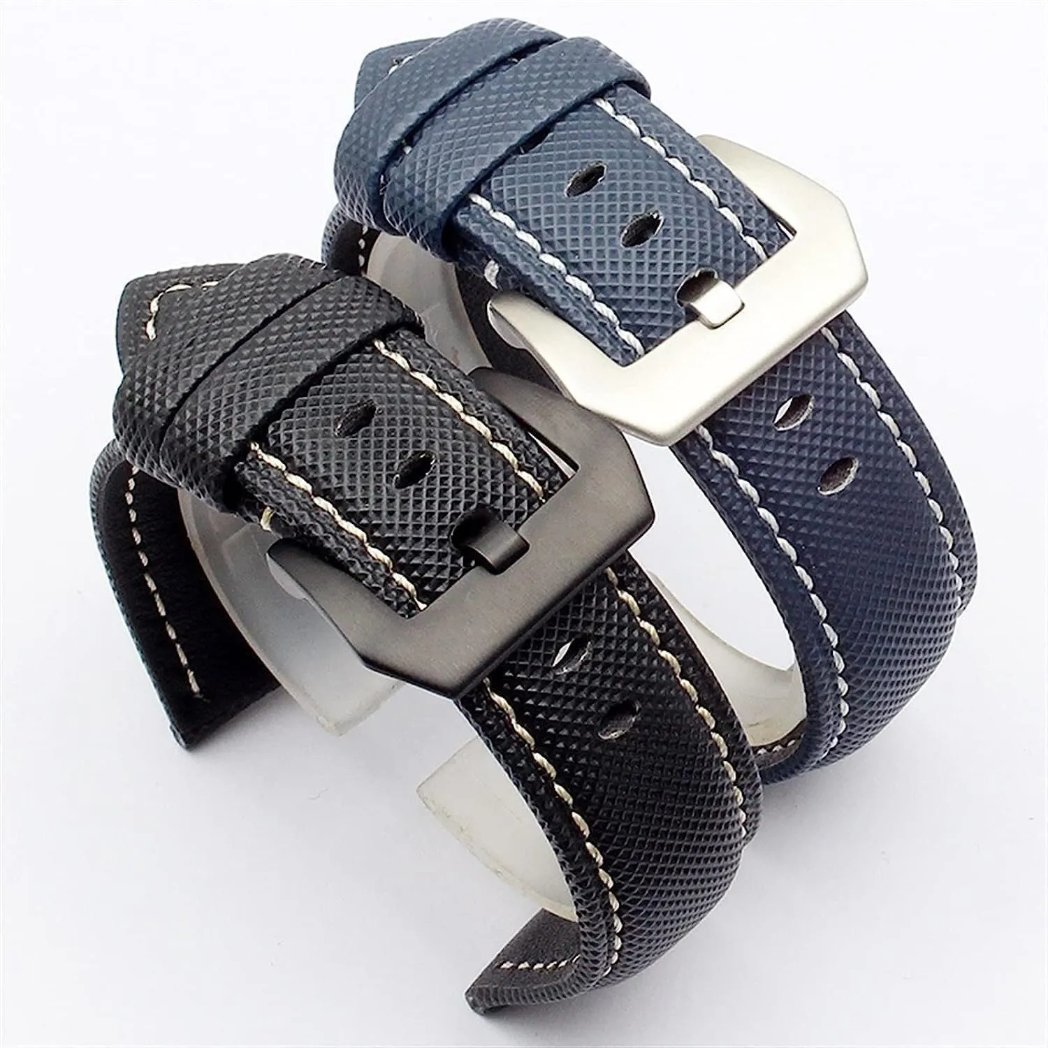 Carbon Fibre Nylon Canvas Watch Strap For TAG Men's Wrist Watch Band Bracelet