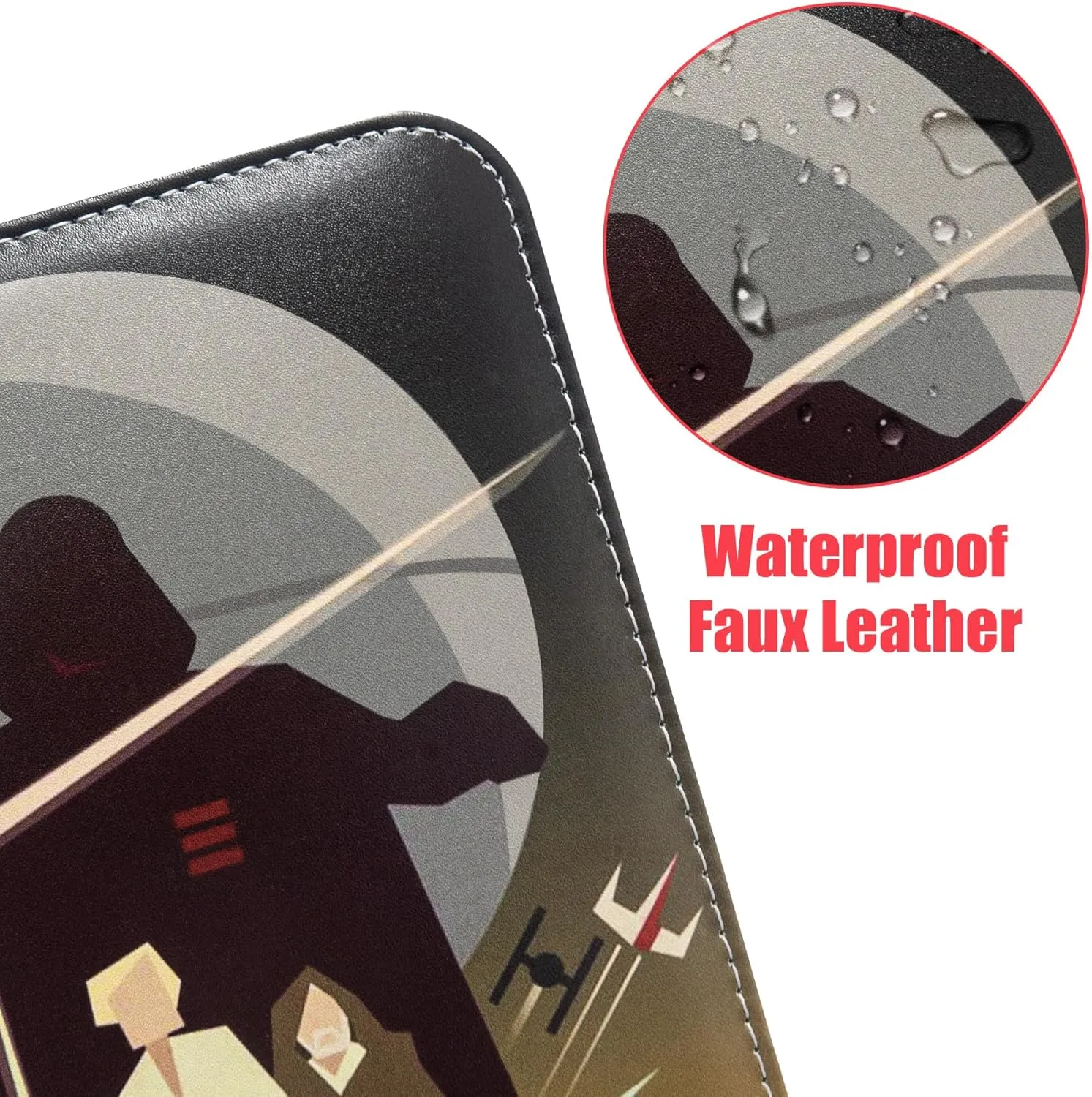 Card Binder for Trading Cards,4 Pocket with 50 Sleeves up to 400 Cards,Waterproof Card Storage Bag with Sleeves for Playing Game Cards
