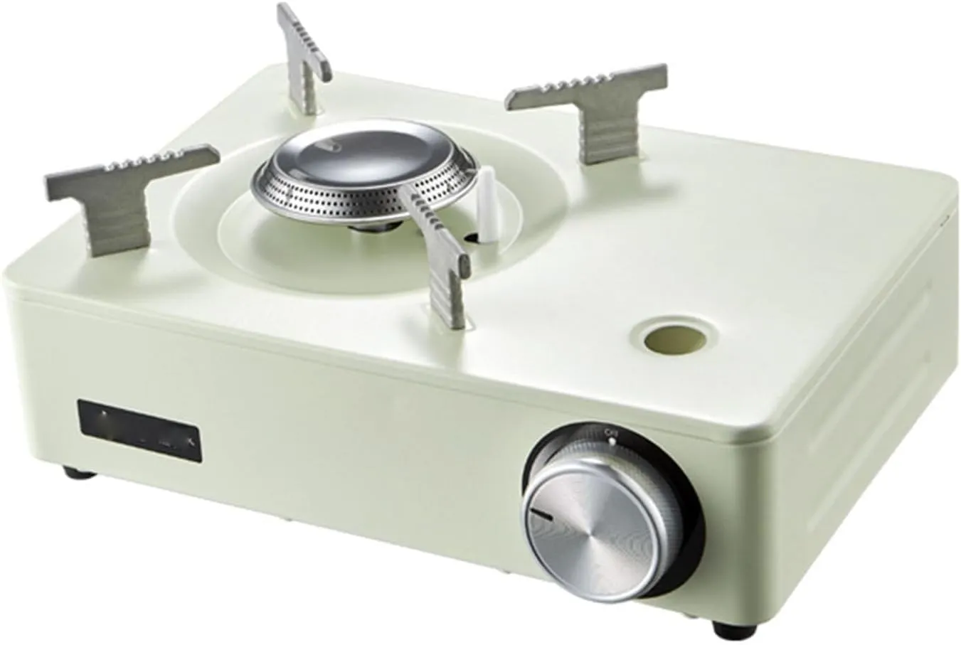 Cassette Stove Double-Head Butane Stove Double-Burner Barbecue Stove Field Camping Stove with Baking Tray