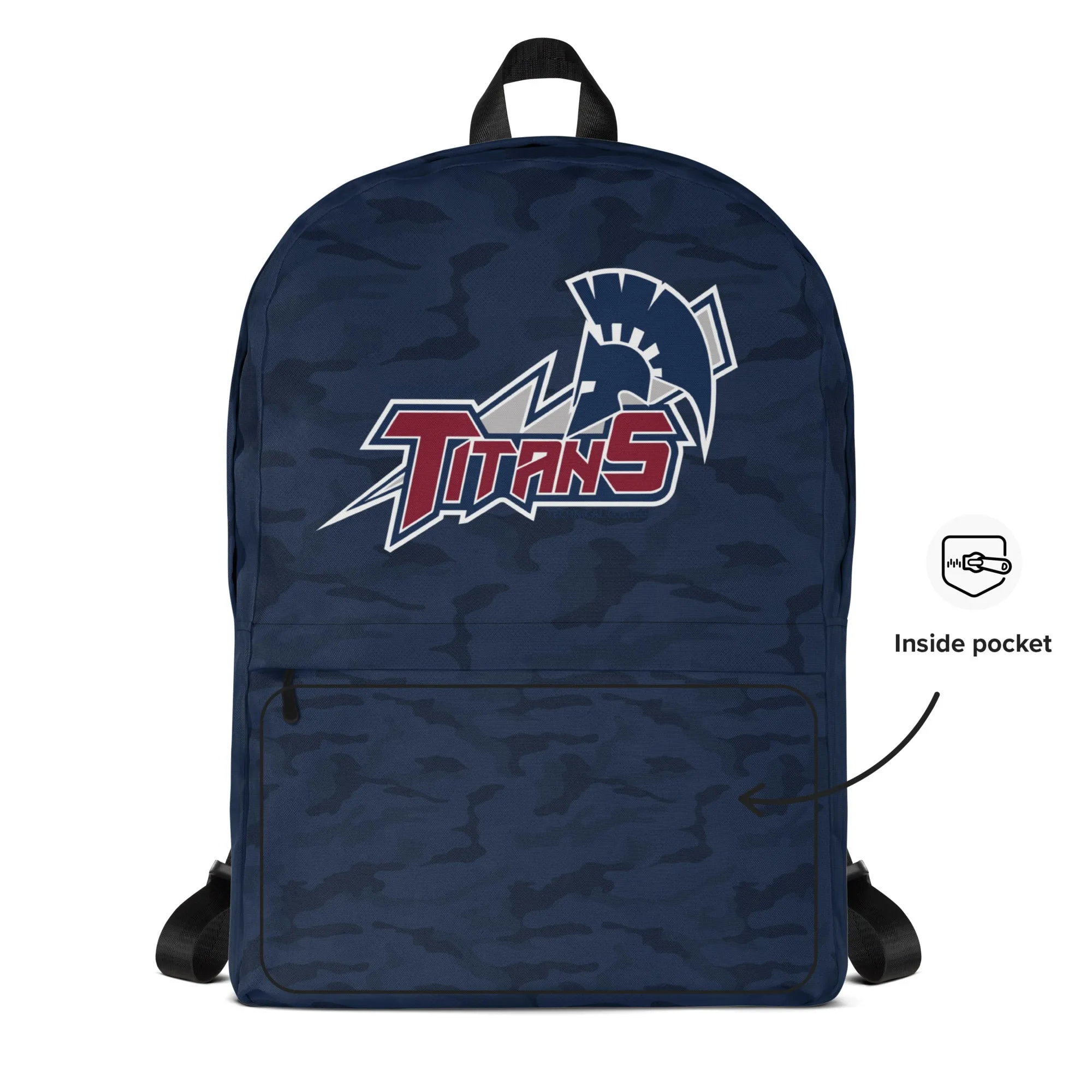 Central Georgia Technical College Game Staff Navy Camo Backpack
