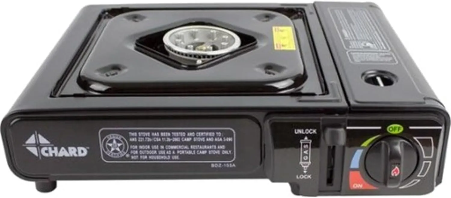 CHARD SBBCS85 Single Burner Butane Camp Stove