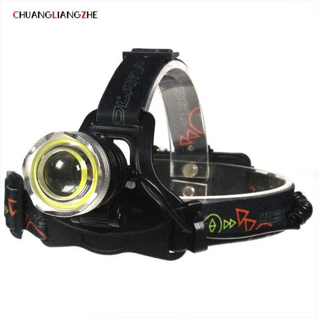 CHENGLIANGZHE LED Head Lamp Torch Head 18650 Battery 2000 lumens Luminarias LED Flashlight Camping Headlamps Outdoor Waterproof
