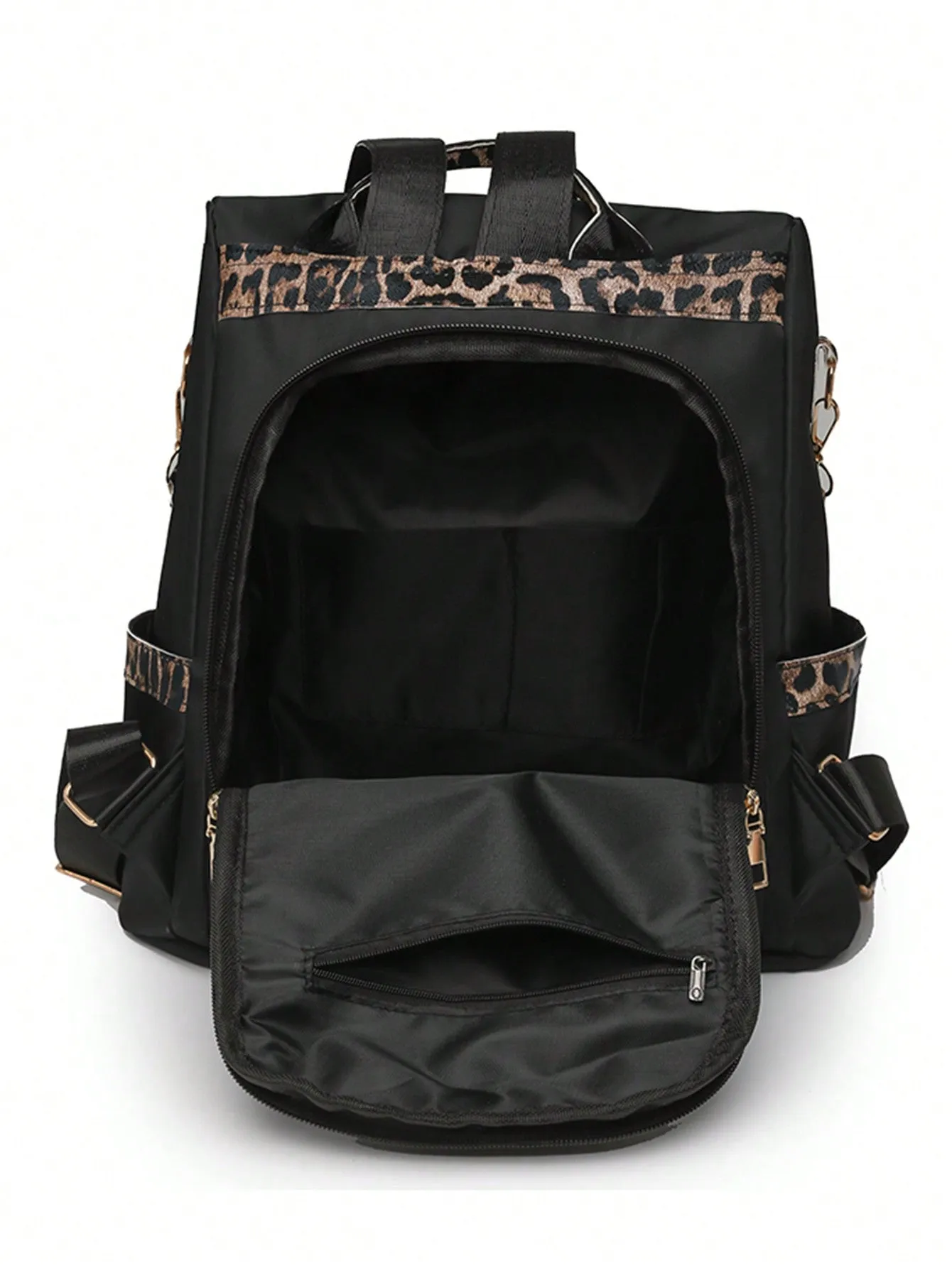 Chic & Secure: Women's Color-Blocking Large Capacity Anti-Theft Travel Backpack