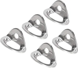 CHICIRIS 5pcs Stainless Steel Climbing Supports for Recall Planes, Via Ferrata Supports for Climbing Equipment Lovers
