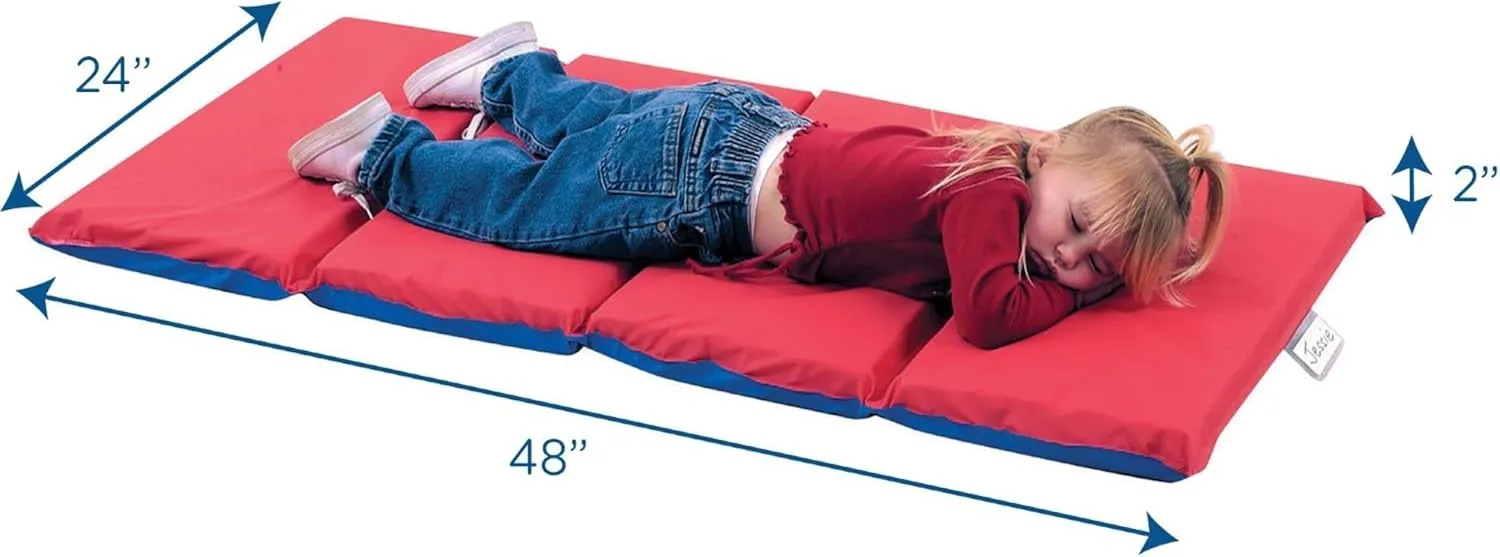 Children's Factory Folding Nap Mat for Daycare or Preschool