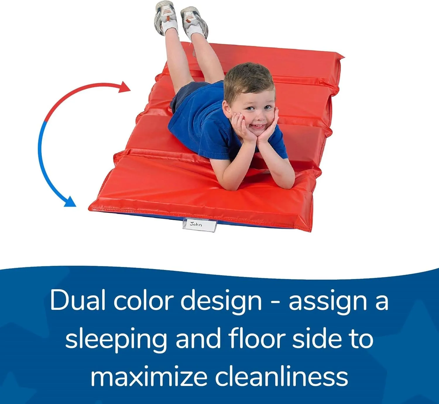 Children's Factory Folding Nap Mat for Daycare or Preschool