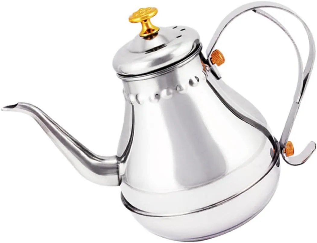 Ciieeo 1Pc Stainless Steel Tea Kettle Boiled Teapot for Home Use Indoor Teapot for Quick Boiling Simple Design for Relief and Enjoyment