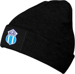 Club de Deportes Ñublense Logo Knit Hat Cap Skull Cap Beanie Hat Warm Cap Black Hat for Men Women