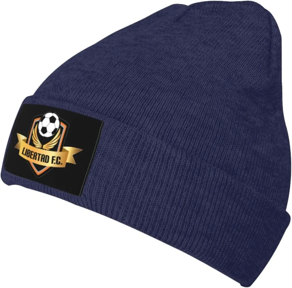 Club de Deportes Ñublense Logo Knit Hat Cap Skull Cap Beanie Hat Warm Cap Navy Blue Hat for Men Women
