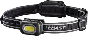 Coast RL10R 750 Lumen Rechargeable LED Headlamp with Variable Light Control and Rear Safety Signal