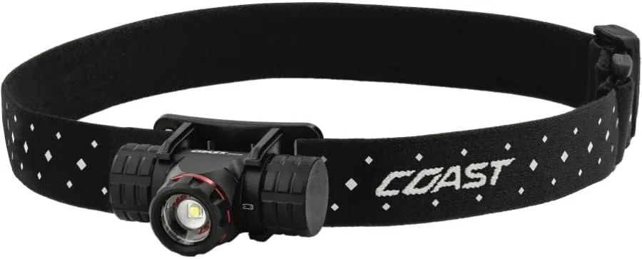 Coast XPH25R Rechargeable LED Headlamp - Black
