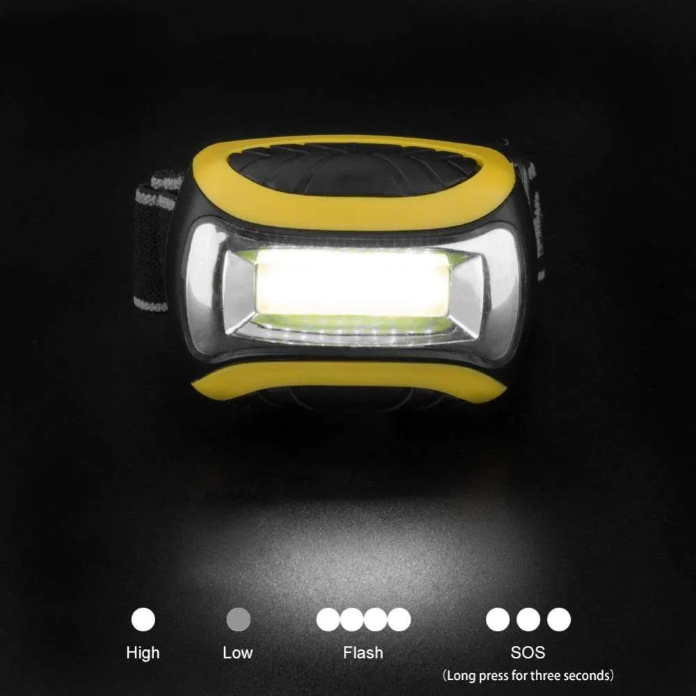 COB Mini LED Torch Lantern Headlight